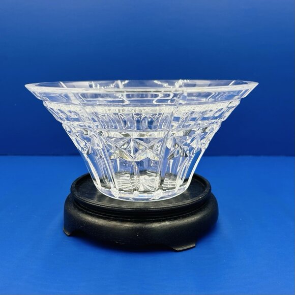 Waterford Crystal 8" Flared The Welcome Bowl Flared Glass Cead Mile Failte - Picture 1 of 5